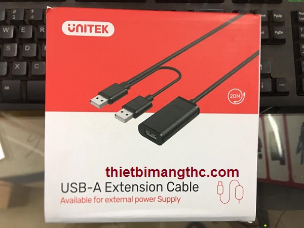 Cáp USB 20M UNITEK chính hãng